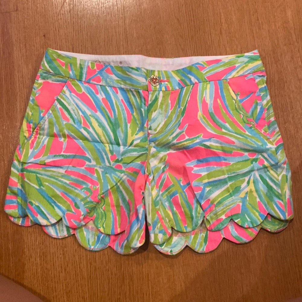 Lilly Pulitzer size 0 buttercup shorts